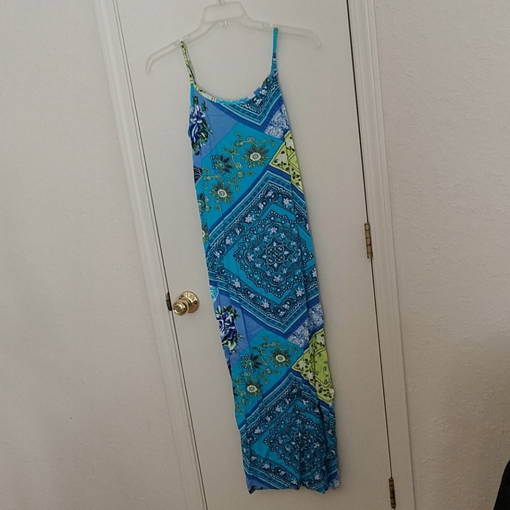 Blue dress